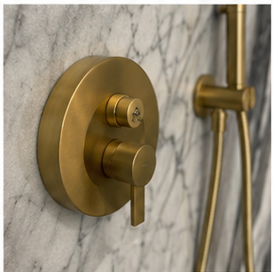 Signature Bathrooms thermostatic shower control requiring final commissioning